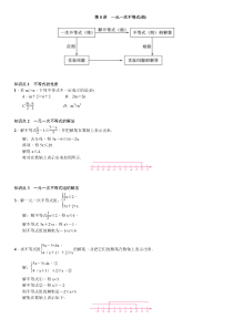 中考数学考点讲解：一元一次不等式(组)