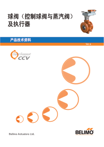 球阀控制球阀与蒸汽阀)及执行器