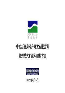 中冶新奥房地产_管理模式和组织结构方案_117页_新华信