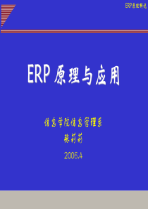 ERP原理解说