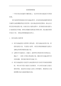 项目进度保障措施