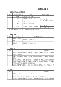 中海地产限额设计参考意见表