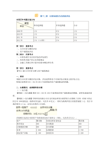 注册资产评估师考试辅导-资产评估讲义第十二章以财务报告为目的的评估（13版）