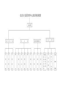 综合计划管理中心组织机构图