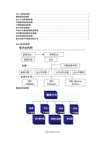 著名IT公司组织结构图