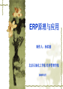 ERP原理与应用-第6章