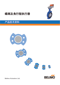 蝶阀及角行程执行器