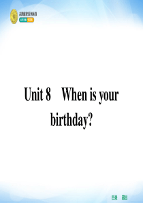 Unit8whenisyourbirthday