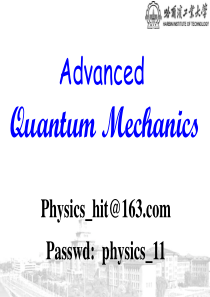 AdvancedQuantumMechanics