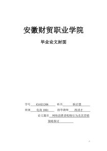 网络消费者的购物行为及其营销策略探讨