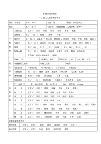 脑卒中护理计划