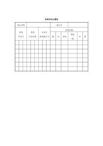 19档案存放位置表