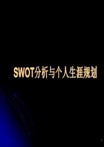 SWOT分析与个人生涯规划