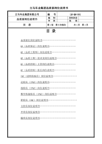 19职务说明书(品质部)