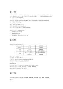 市场营销学复习提纲(高等教育出版社第六版适用)