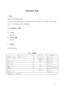 17 食品添加剂 肌醇