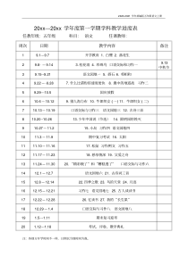 部编版语文五年级上册课时安排