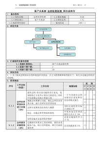 4会所经营经理岗位说明书