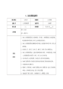 5、人事主管职位说明书 4-