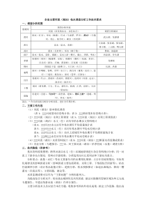 全省主要河流(湖泊)枯水调查分析工作技术要求