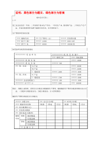 2016电大会计专科成本会计形考任务(2)答案