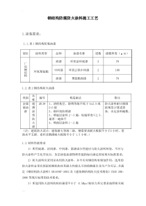 钢结构防腐防火涂装施工及方案