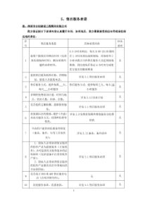 5、售后服务承诺