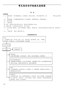 常见急诊诊疗抢救及流程图