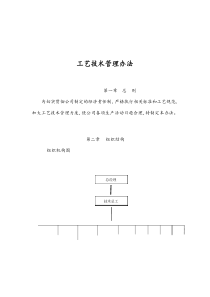 工艺技术管理办法