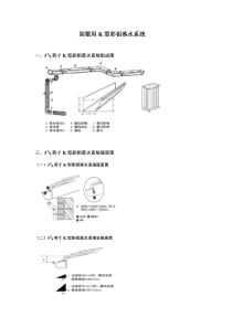 别墅用K型金属落水系统