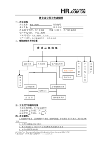 【职位描述】工作说明书-售前工程师