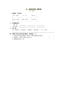 19 我的发现第一课时