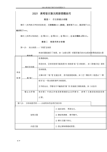 2021高考语文散文阅读答题技巧