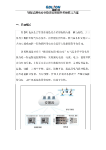 智慧用电云监控整体解决方案