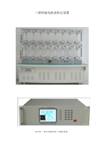 三相智能电能表检定装置