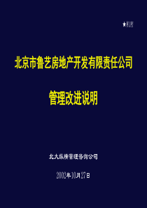 北大纵横—北京鲁艺房地产管理控制体系1023