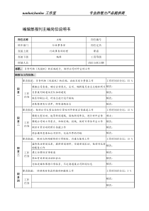 制鞋企业编辑部报刊主编岗位说明书