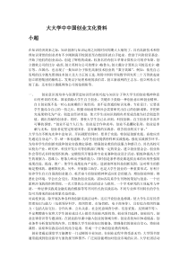 大大学中中国创业文化资料