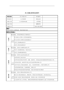 员工发展主管岗位说明书