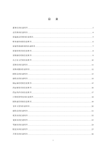 岗位(部门职能)说明书新