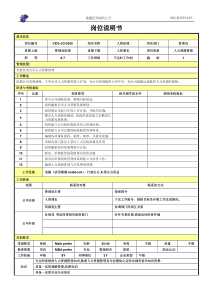 岗位说明书(41)