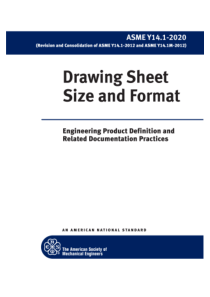 ASME Y14.1-2020 确定尺寸及规定公差