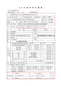 青年创业贷款计画书