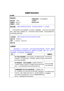 市场部内勤职责说明