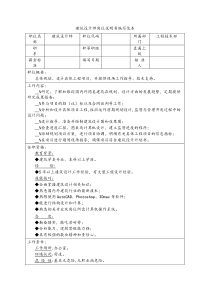 建筑设计师岗位说明书编写范本