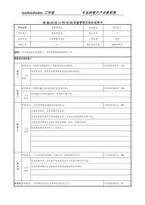 某勘测设计研究院质量管理员职务说明书.