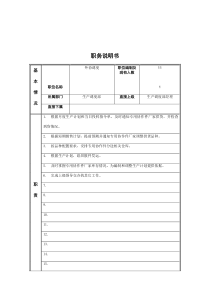 江动股份-外协调度职务说明书