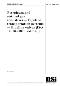 BS EN 13942-2009 Petroleum and Natural Gas Industr