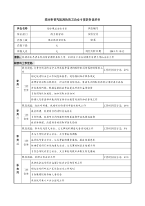 消防保卫治安专责职务说明书