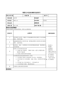 物管行业-公司总经理岗位说明书